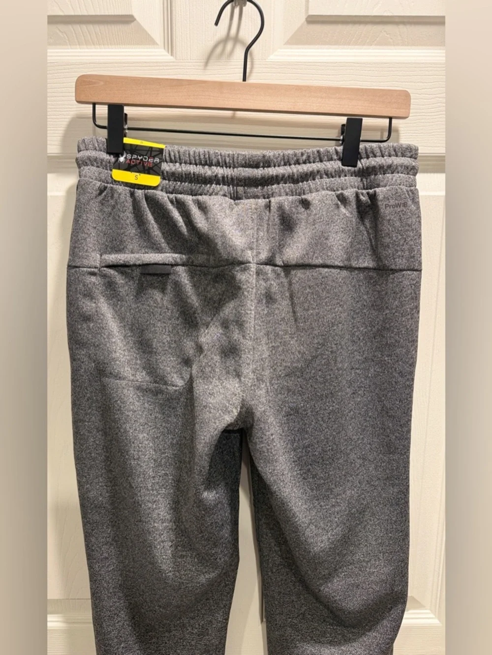 NWT Men’s Spyder Active Jogger Grey-Small - Picture 11 of 16